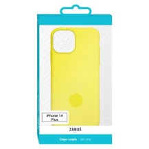 Coque Zanae Color Jaune pour iPhone 14 Plus