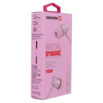 Ecouteurs kit mains libres métal Swissten