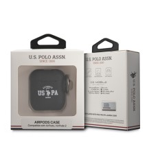 Étui noir Soft-Touch pour AirPods 1 et 2