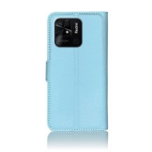 Etui Portefeuille Zanae bleu clair pour Redmi 10C