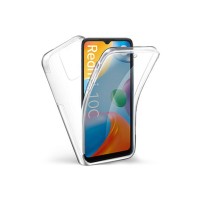 Coque 360 transparente pour Xiaomi Redmi 10C et Poco C40