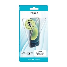Coque 360 transparente pour Xiaomi Redmi 10C et Poco C40