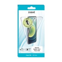 Coque 360 transparente pour Xiaomi Redmi 10C et Poco C40