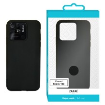 Coque Zanae Color noire compatible Xiaomi Redmi 10C et Poco C40