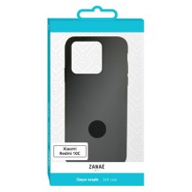 Coque Zanae Color noire compatible Xiaomi Redmi 10C et Poco C40