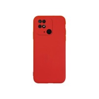 Coque Zanae Color Rouge pour Xiaomi Redmi 10C et Poco C40