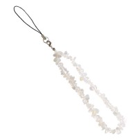 Bijou Pure Stone de couleur blanche pour téléphone universel.