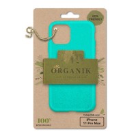 Coque Organik pour iPhone 11 Pro Max en couleur vert menthe