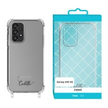 Coque transparente logo Cordella pour Galaxy A33 5G