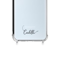 Coque transparente avec anneaux pour Galaxy A13 4G