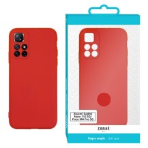 Coque rouge Zanae Color pour Xiaomi Poco M4 Pro 5G et Redmi Note 11S 5G