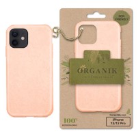 Coque rose en bioplastique pour iPhone 12 et 12 Pro