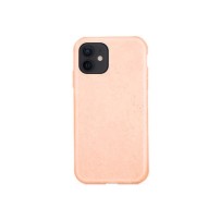 Coque rose en bioplastique pour iPhone 12 et 12 Pro