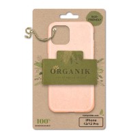 Coque rose en bioplastique pour iPhone 12 et 12 Pro