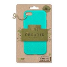 Coque Organik verte menthe pour iPhone