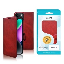 Étui Portefeuille Rouge pour iPhone 14