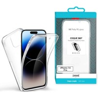 Coque 360 transparente pour iPhone 14 Pro