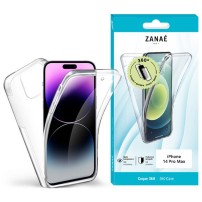 Coque 360 transparente pour iPhone 14 Pro Max