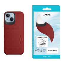Coque Double Layer Rouge pour iPhone 14 Plus