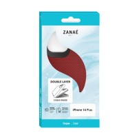 Coque Double Layer Rouge pour iPhone 14 Plus