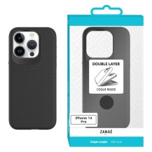 Coque Double Layer noire pour iPhone 14 Pro