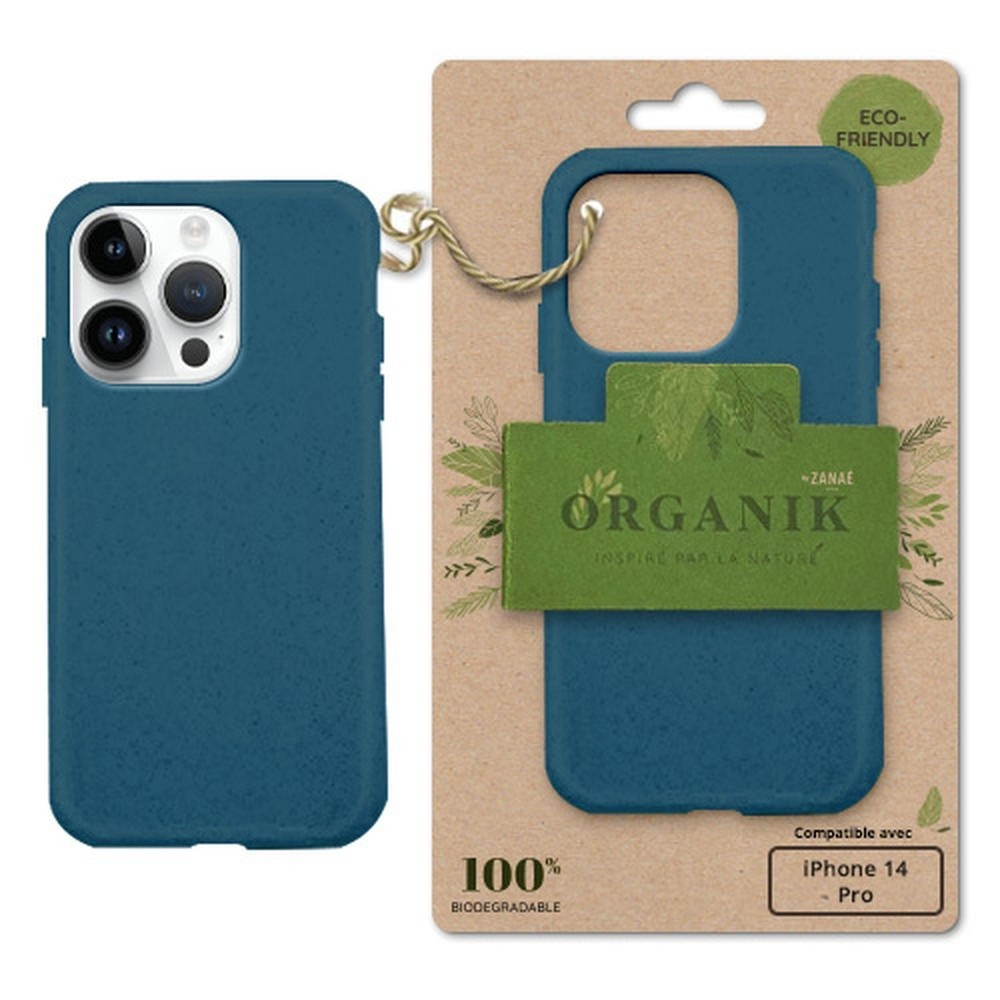 Coque Organik iPhone 14 Pro marine