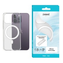 Coque transparente compatible MagSafe pour iPhone 14 Pro Max