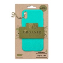 Coque Organik verte menthe compatible iPhone X et XS