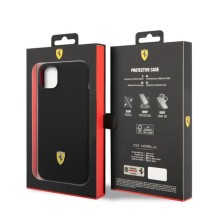 Coque Ferrari Black Speed noir pour iPhone 14 Plus