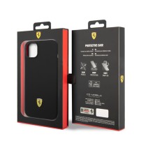 Coque Ferrari Black Speed noir pour iPhone 14 Plus