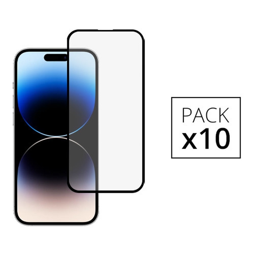 Pack de 10 verres trempés pour iPhone 14 Pro