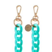 Chaine-bijou Mint Harmony L en vert menthe pour téléphone