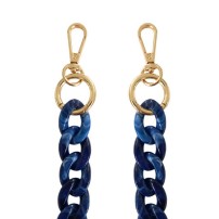 Chaine-bijou Deep Ocean L en bleu saphir
