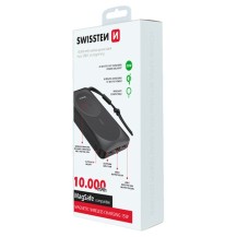 Power Bank Swissten 10000 mAh Noir