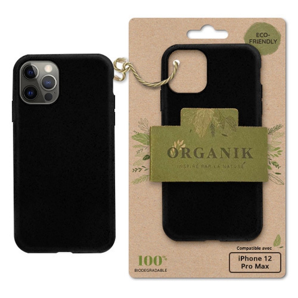Image de la Coque Organik noire pour iPhone 12 Pro Max