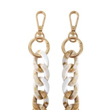 Chaîne-bijou Turtle Sand L marron clair