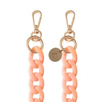 Chaîne-bijou Coral Harmony L couleur orange