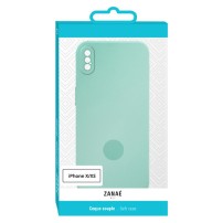 Coque Zanae Color Menthe pour iPhone X et XS