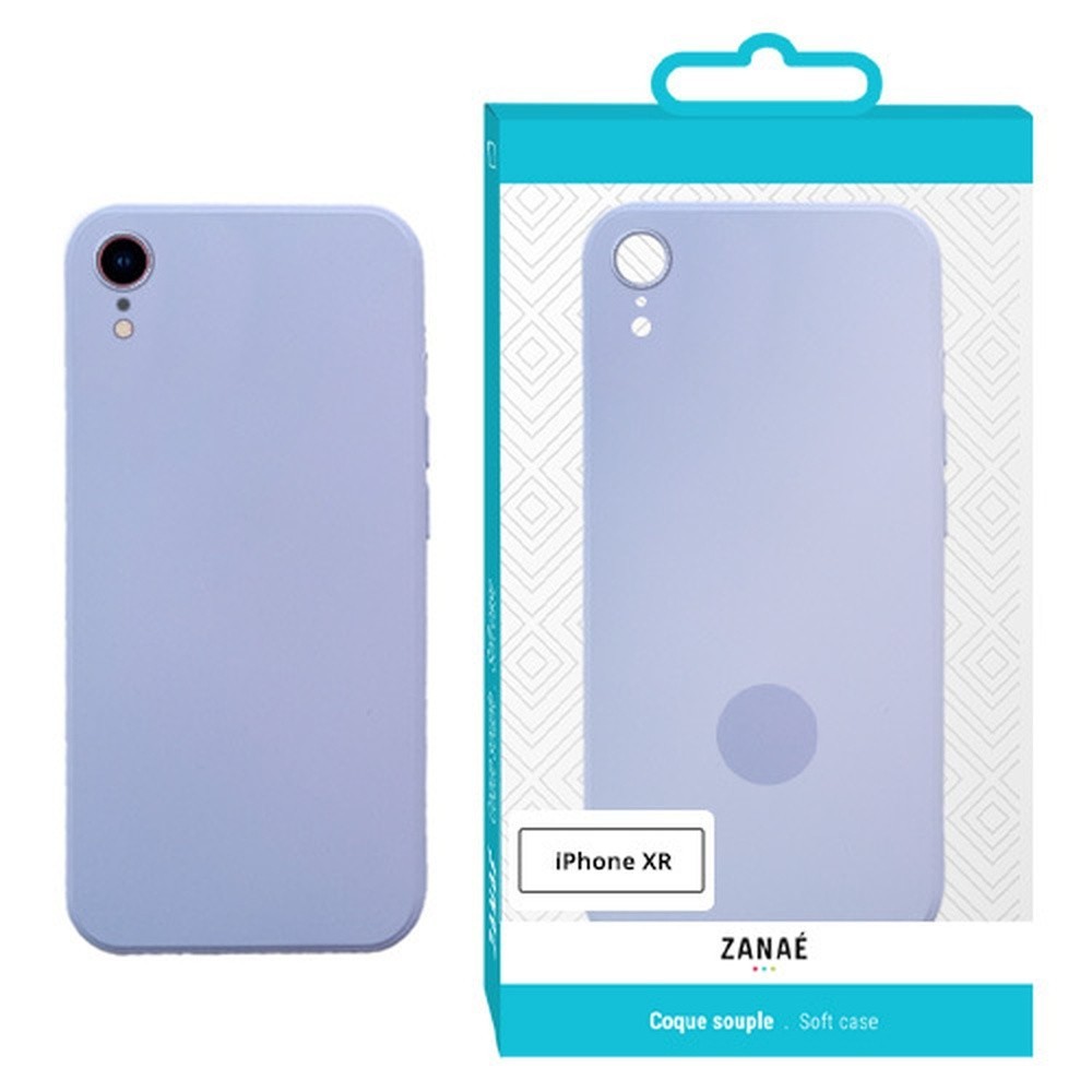 Coque Zanae Color lilas pour iPhone XR