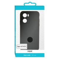 Coque Zanae Color noire pour Oppo A57 5G et A77 5G