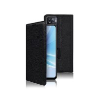 Étui portefeuille Zanae noir pour Oppo A57 A77