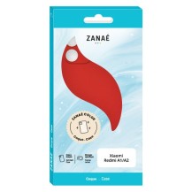 Coque Zanae Color Rouge pour Redmi A1 et A2