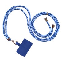 Cordon universel In the navy en marine et blanc