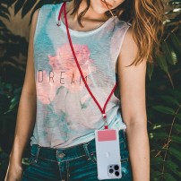 Cordon Universel Rouge pour téléphone