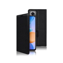 Étui Portefeuille Zanae noir pour Xiaomi Redmi