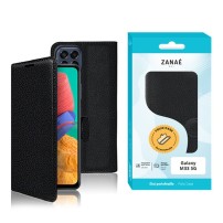Étui Portefeuille Zanae pour Samsung Galaxy M33 5G en noir