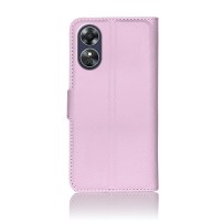 Étui Portefeuille Zanae pour Oppo A17 en Rose
