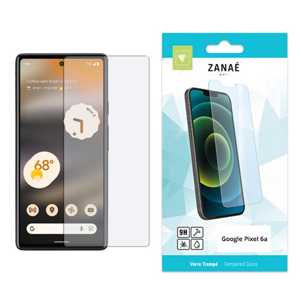 Film protecteur en verre trempé pour Google Pixel 6a