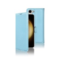 Etui Portefeuille Bleu Clair pour Galaxy S23