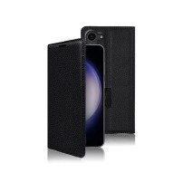 Etui Portefeuille Zanae pour Galaxy S23 Plus Noir